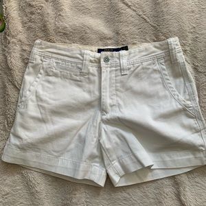 White Polo Shorts